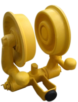 Телега шарнирная приводная без электродвигателя ТШП-25 - Производство кран-балок, тельферов и грузоподъемного оборудования